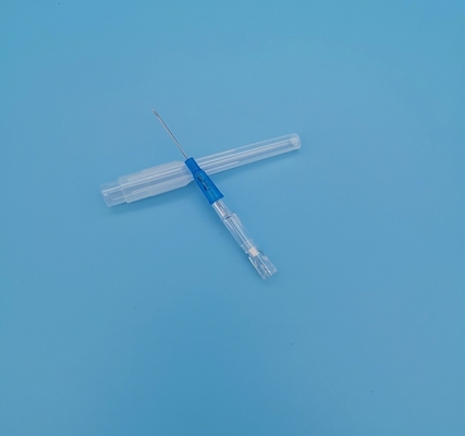 단일 환자 카테터 Satefy 타입 일회용 피어싱 바늘 20G 분홍색 CE ISO13485