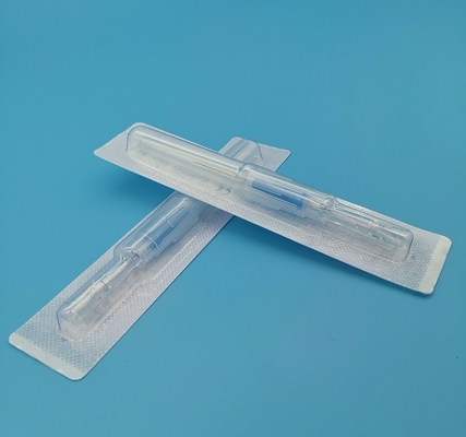 Satefy 타입 일회용 IV 카테터 가이드 14G 오렌지 CE ISO13485