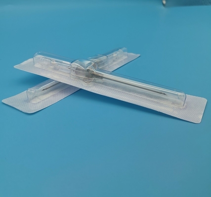 22G 깊은 붓 안전 I.V. 카테터 작은 날개를 가진 캔룰라 CE ISO 미용 클리닉 클래스 III 기기 분류
