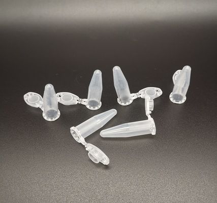 언스테리라이즈드 1.5Ml 눈금을 매긴 마이크로 원심 분리 튜브